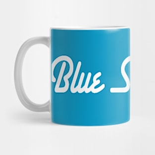 White Blue Sky Mind + Warrior's Journey Mug